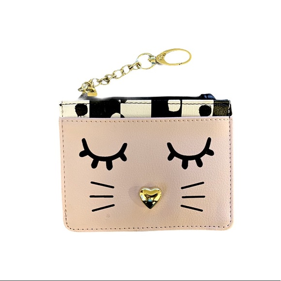 Betsey Johnson Handbags - NWOT Luv Betsey Johnson Cat Clip On Wallet